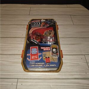 Tony Hawk Box Boarders Thalente Biyela Fingerboard Skateboard 2018 w Ramps New